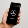 כיסוי בעיצוב אישי עם השם שלך לדגם - Google Pixel 7a 5G בעיצוב מרצדס-בנץ