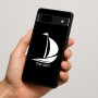 כיסוי בעיצוב אישי עם השם שלך לדגם - Google Pixel 7a 5G בעיצוב סירה
