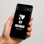 כיסוי בעיצוב אישי עם השם שלך לדגם - Google Pixel 7a 5G בעיצוב אוהב את החברה שלי