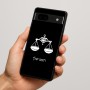 כיסוי בעיצוב אישי עם השם שלך לדגם - Google Pixel 7a 5G בעיצוב מזלות - מאזניים