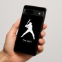 כיסוי בעיצוב אישי עם השם שלך לדגם - Google Pixel 7a 5G בעיצוב שחקן בייסבול