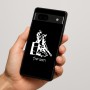 כיסוי בעיצוב אישי עם השם שלך לדגם - Google Pixel 7a 5G בעיצוב קאוגירל