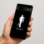 כיסוי בעיצוב אישי עם השם שלך לדגם - Google Pixel 7a 5G בעיצוב פישמן