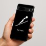 כיסוי בעיצוב אישי עם השם שלך לדגם - Google Pixel 7a 5G בעיצוב קפיצת סקי אולימפית