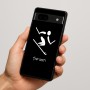 כיסוי בעיצוב אישי עם השם שלך לדגם - Google Pixel 7a 5G בעיצוב סקי אולימפי