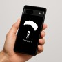 כיסוי בעיצוב אישי עם השם שלך לדגם - Google Pixel 7a 5G בעיצוב צניחה חופשית