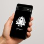 כיסוי בעיצוב אישי עם השם שלך לדגם - Google Pixel 7a 5G בעיצוב טריאתלון