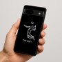 כיסוי בעיצוב אישי עם השם שלך לדגם - Google Pixel 7a 5G בעיצוב שחקן כדורעף