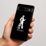 כיסוי בעיצוב אישי עם השם שלך לדגם - Google Pixel 7a 5G בעיצוב קאובוי המערב הפרוע