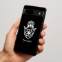 כיסוי בעיצוב אישי עם השם שלך לדגם - Google Pixel 7a 5G בעיצוב חמסה - קבלה