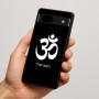 כיסוי בעיצוב אישי עם השם שלך לדגם - Google Pixel 7a 5G בעיצוב סמל אום