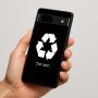 כיסוי בעיצוב אישי עם השם שלך לדגם - Google Pixel 7a 5G בעיצוב למחזר