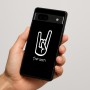 כיסוי בעיצוב אישי עם השם שלך לדגם - Google Pixel 7a 5G בעיצוב יד סלע
