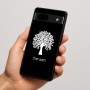 כיסוי בעיצוב אישי עם השם שלך לדגם - Google Pixel 7a 5G בעיצוב עץ