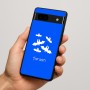 כיסוי בעיצוב אישי עם השם שלך לדגם - Google Pixel 7a 5G בעיצוב עטלפים