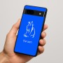 כיסוי בעיצוב אישי עם השם שלך לדגם - Google Pixel 7a 5G בעיצוב חתול