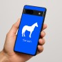 כיסוי בעיצוב אישי עם השם שלך לדגם - Google Pixel 7a 5G בעיצוב סוס