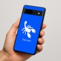 כיסוי בעיצוב אישי עם השם שלך לדגם - Google Pixel 7a 5G בעיצוב עקרב