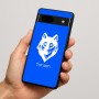 כיסוי בעיצוב אישי עם השם שלך לדגם - Google Pixel 7a 5G בעיצוב זאב