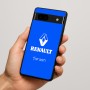 כיסוי בעיצוב אישי עם השם שלך לדגם - Google Pixel 7a 5G בעיצוב רנו