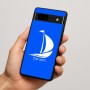 כיסוי בעיצוב אישי עם השם שלך לדגם - Google Pixel 7a 5G בעיצוב סירה