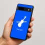 כיסוי בעיצוב אישי עם השם שלך לדגם - Google Pixel 7a 5G בעיצוב כינור