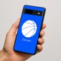 כיסוי בעיצוב אישי עם השם שלך לדגם - Google Pixel 7a 5G בעיצוב כדורסל