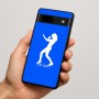כיסוי בעיצוב אישי עם השם שלך לדגם - Google Pixel 7a 5G בעיצוב אישה מגוננת