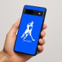 כיסוי בעיצוב אישי עם השם שלך לדגם - Google Pixel 7a 5G בעיצוב שחקן הוקי