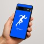 כיסוי בעיצוב אישי עם השם שלך לדגם - Google Pixel 7a 5G בעיצוב רץ