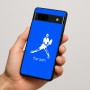 כיסוי בעיצוב אישי עם השם שלך לדגם - Google Pixel 7a 5G בעיצוב שחקן טניס