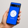 כיסוי בעיצוב אישי עם השם שלך לדגם - Google Pixel 7a 5G בעיצוב כדור כדורעף