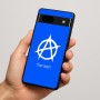 כיסוי בעיצוב אישי עם השם שלך לדגם - Google Pixel 7a 5G בעיצוב אנרכיה