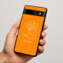 כיסוי בעיצוב אישי עם השם שלך לדגם - Google Pixel 7a 5G בעיצוב יד