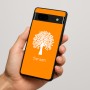 כיסוי בעיצוב אישי עם השם שלך לדגם - Google Pixel 7a 5G בעיצוב עץ