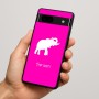 כיסוי בעיצוב אישי עם השם שלך לדגם - Google Pixel 7a 5G בעיצוב פיל