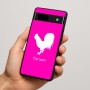 כיסוי בעיצוב אישי עם השם שלך לדגם - Google Pixel 7a 5G בעיצוב תרנגול