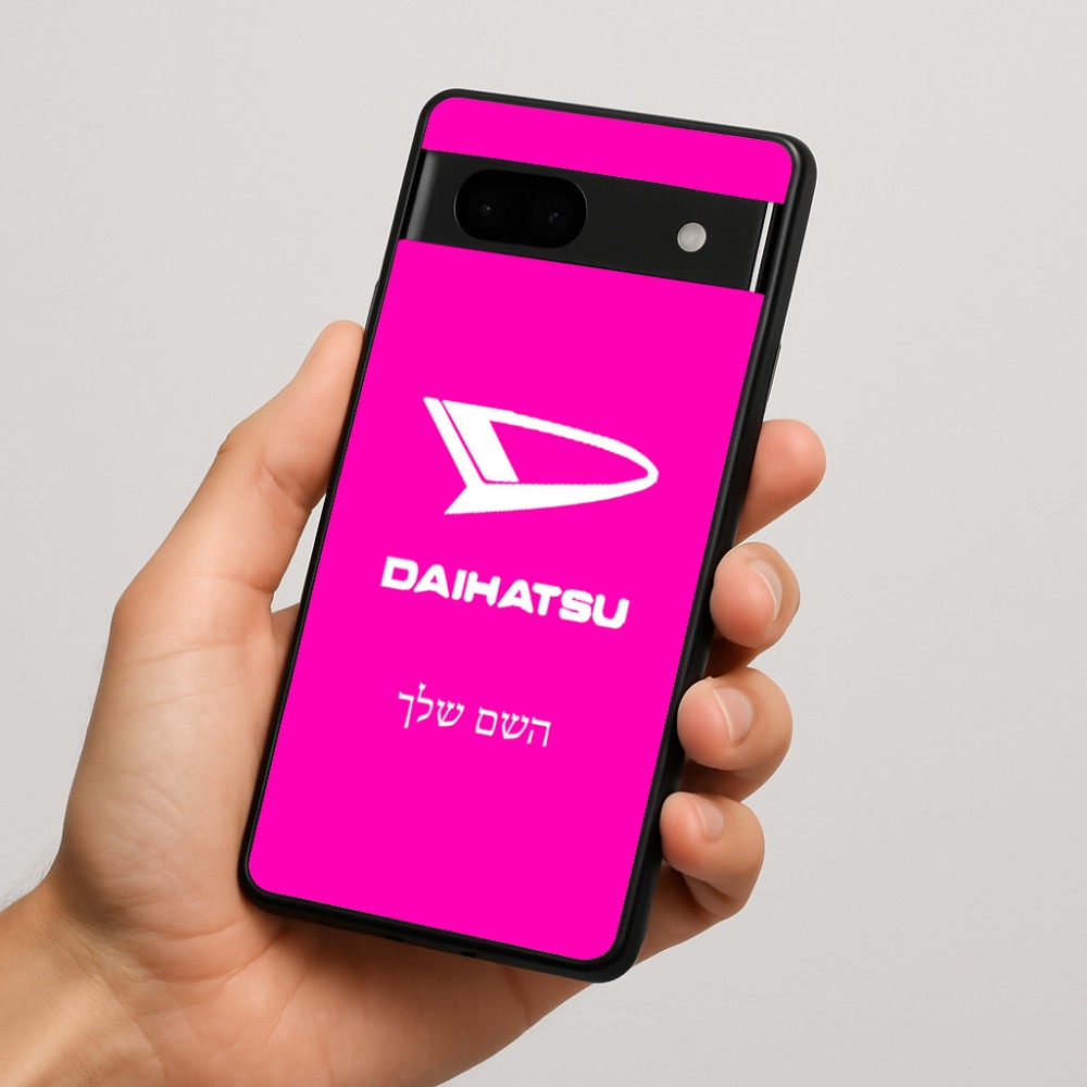 כיסוי בעיצוב אישי עם השם שלך לדגם - Google Pixel 7a 5G בעיצוב דייהטסו