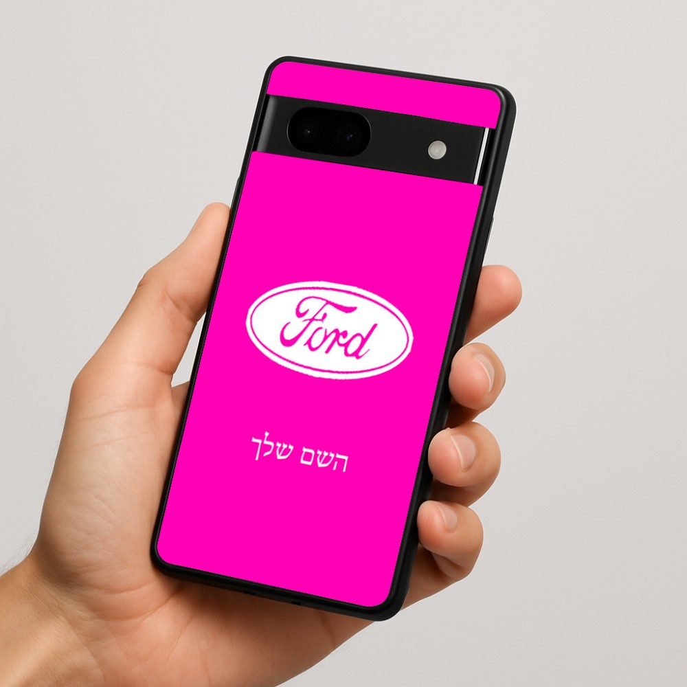 כיסוי בעיצוב אישי עם השם שלך לדגם - Google Pixel 7a 5G בעיצוב לחצות