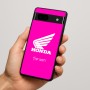 כיסוי בעיצוב אישי עם השם שלך לדגם - Google Pixel 7a 5G בעיצוב הונדה