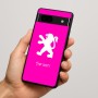 כיסוי בעיצוב אישי עם השם שלך לדגם - Google Pixel 7a 5G בעיצוב פיג'ו