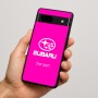 כיסוי בעיצוב אישי עם השם שלך לדגם - Google Pixel 7a 5G בעיצוב סובארו
