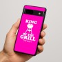 כיסוי בעיצוב אישי עם השם שלך לדגם - Google Pixel 7a 5G בעיצוב מלך הגריל