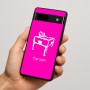 כיסוי בעיצוב אישי עם השם שלך לדגם - Google Pixel 7a 5G בעיצוב שחקן ביליארד