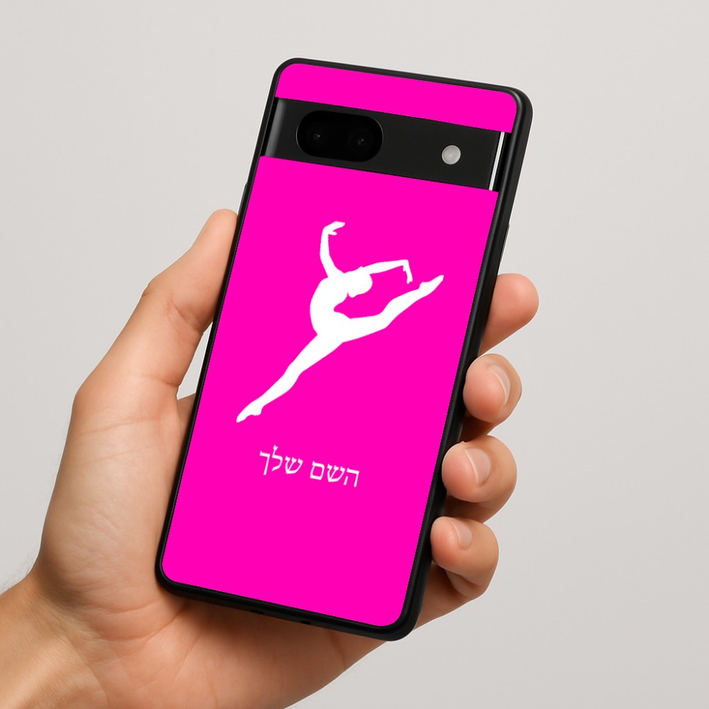 כיסוי בעיצוב אישי עם השם שלך לדגם - Google Pixel 7a 5G בעיצוב בלט