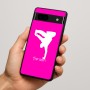 כיסוי בעיצוב אישי עם השם שלך לדגם - Google Pixel 7a 5G בעיצוב ברייקדאנס