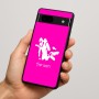 כיסוי בעיצוב אישי עם השם שלך לדגם - Google Pixel 7a 5G בעיצוב צוללן