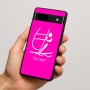 כיסוי בעיצוב אישי עם השם שלך לדגם - Google Pixel 7a 5G בעיצוב שייט אולימפי
