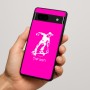 כיסוי בעיצוב אישי עם השם שלך לדגם - Google Pixel 7a 5G בעיצוב ילד סקייטבורד