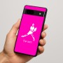 כיסוי בעיצוב אישי עם השם שלך לדגם - Google Pixel 7a 5G בעיצוב שחקן טניס